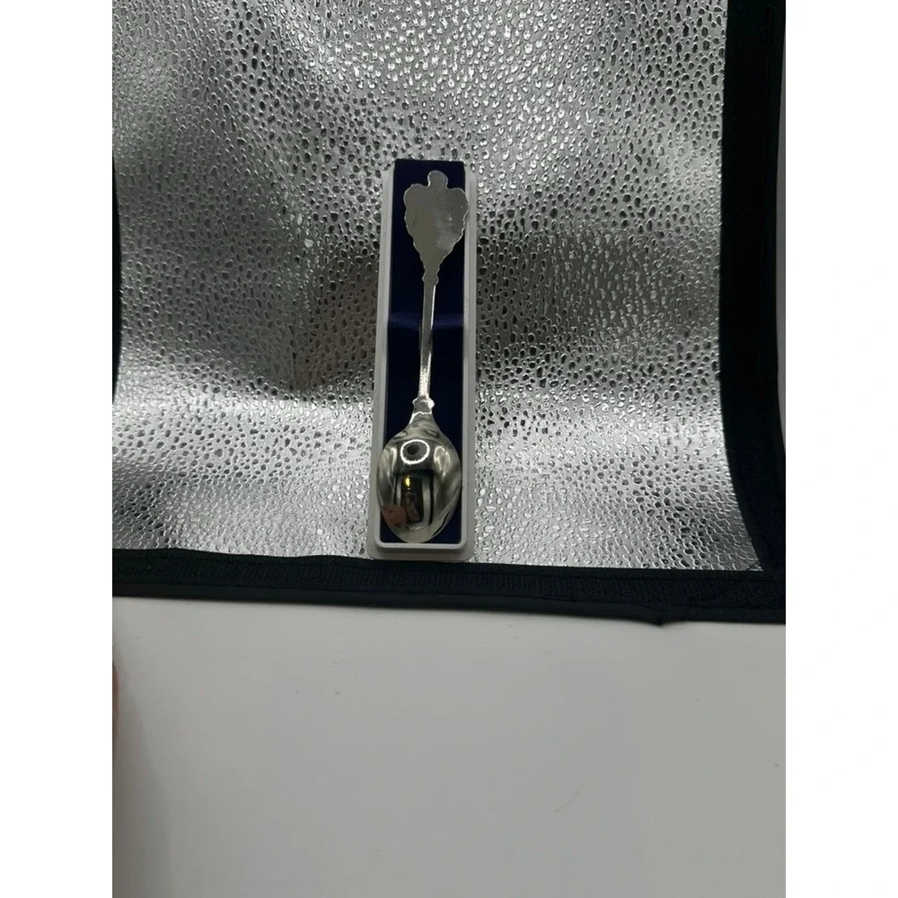Vintage Paris Eiffel Tower Souvenir Spoon Silver Tone Collectible Travel Gift